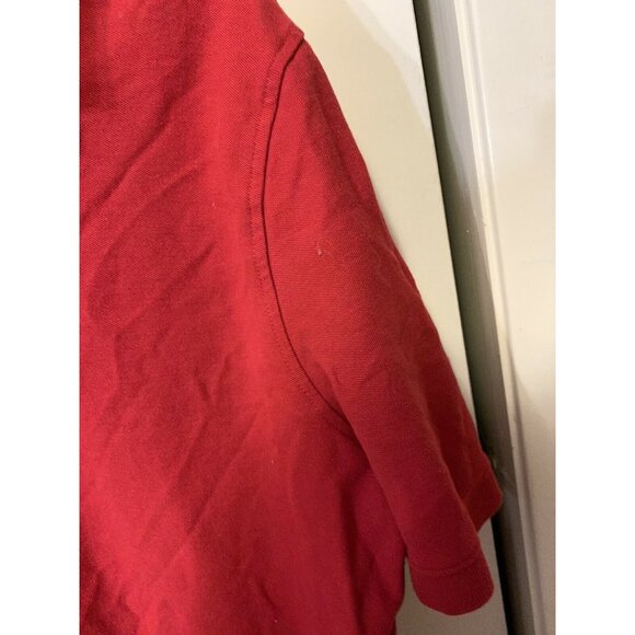 Croft and Barrow Polo Sz XL Red Faded - Picture 4 of 7